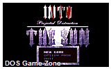 Into the Sun- Projected Distruction DOS Game