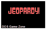 Jeopardy! DOS Game