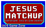 Jesus Matchup DOS Game