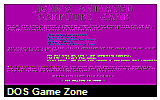 Johns Animated Computer Game DOS Game