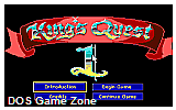 Kings Quest I Quest For The Crown DOS Game
