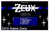 Labrynth of Zeux DOS Game