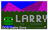 Larry the Dinosaur DOS Game