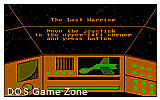 Last Warrior, The DOS Game