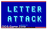 Letter Attack DOS Game