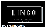 Lingo DOS Game
