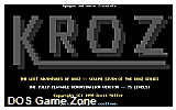 Lost Adventures of Kroz, The DOS Game