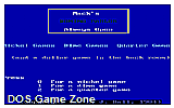 Macks Domino Parlor DOS Game