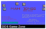 Mah Jongg DOS Game
