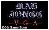 Mah Jongg -V-G-A- DOS Game