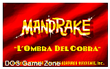 Mandrake - lOmbra del Cobra DOS Game