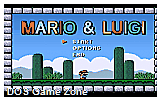 Mario And Luigi DOS Game