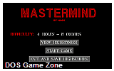 MasterMind DOS Game