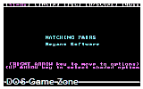 Matching Pairs DOS Game
