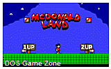 McDonaldLand DOS Game