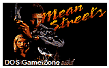 Mean Streets DOS Game