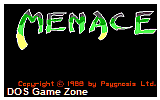 Menace DOS Game