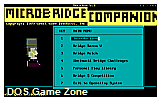 Microbridge Companion DOS Game