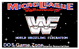 MicroLeague Wrestling 2 DOS Game