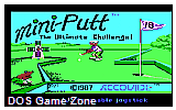 Mini-Putt DOS Game