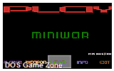 Mini War DOS Game