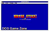 Missle Attack DOS Game