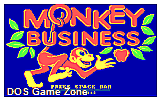 Monkey Business DOS Game