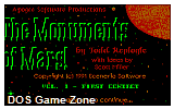 Monuments Of Mars DOS Game