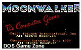 Moonwalker DOS Game