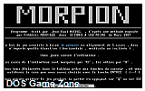 Morpion DOS Game
