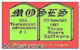 Moses - Old Testament Adventure #1 DOS Game