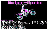 Motor-Mania DOS Game