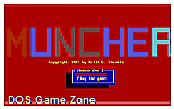 Muncher DOS Game