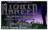 Nightbreed The Interactive Movie DOS Game