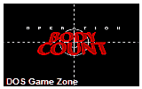 Operation Body Count DOS Game