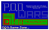 P.O.D. Wars DOS Game