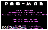 Pac-Man DOS Game