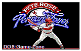 Pete Rose Pennant Fever DOS Game