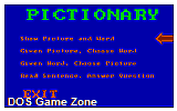 Pictionaries DOS Game