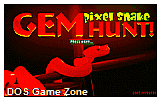 Pixel Snake Gem Hunt! DOS Game