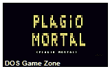 Plagio Mortal DOS Game