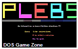 Plebs Ltd. DOS Game