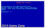 Pool-Billard DOS Game