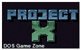 Project X DOS Game