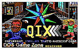 Qix DOS Game