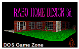 Rabo Home Design DOS Game