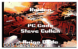 Raiden DOS Game