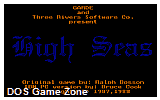 Ralph Bosson's High Seas DOS Game
