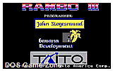 Rambo III DOS Game