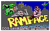 Rampage DOS Game